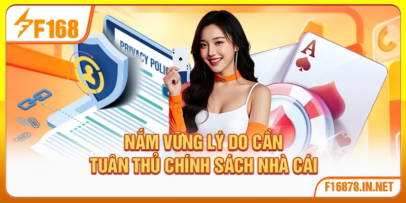 Nắm vững lý do cần tuân thủ chính sách nhà cái