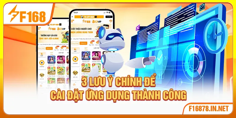 3 lưu ý chính để cài đặt ứng dụng thành công